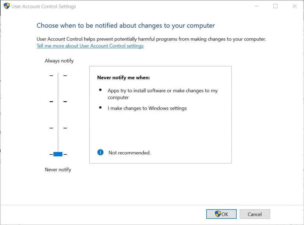 user account settings on windows user account settings on windows