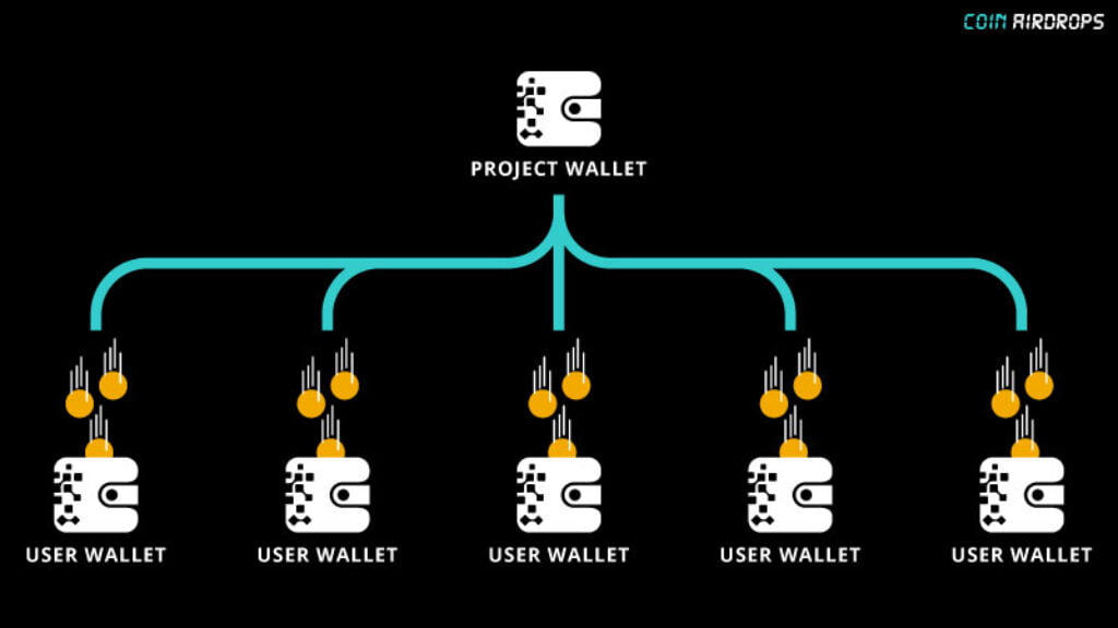 crypto airdrops infographic